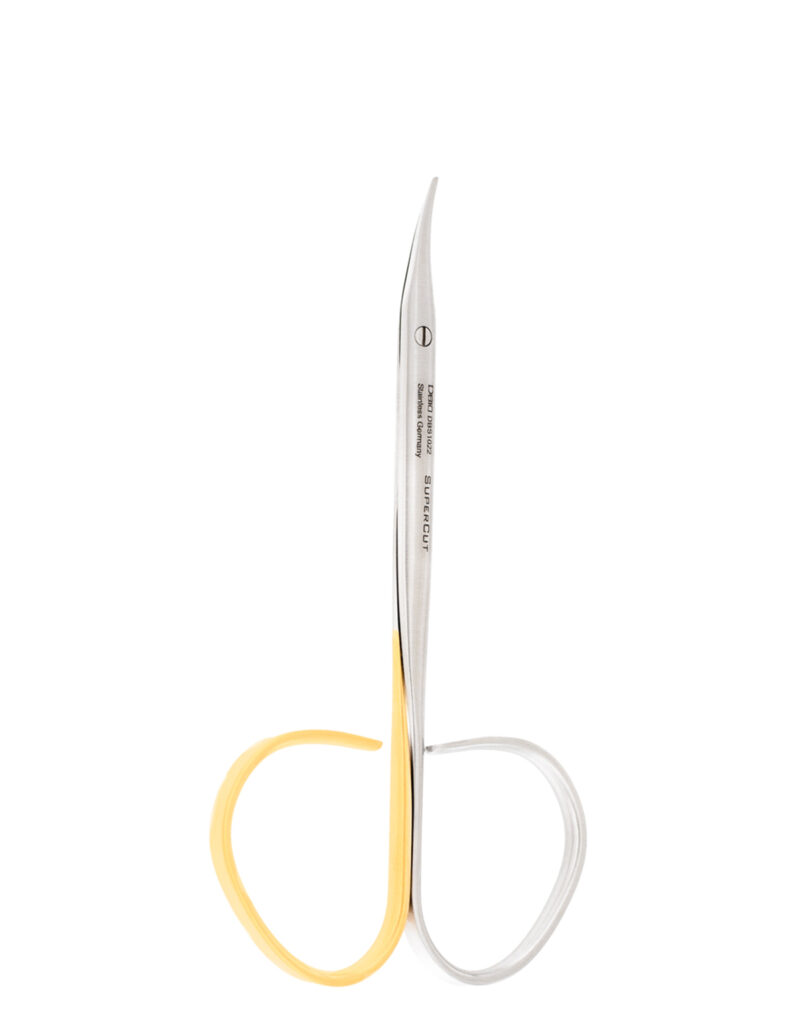 Stevens SuperCut surgical scissors 10cm curved